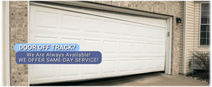 Garage Door Off Track In Cupertino CA